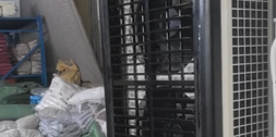 制衣廠整體降溫，應(yīng)用蒸發(fā)冷省電空調(diào)-立式軸流雙風(fēng)口